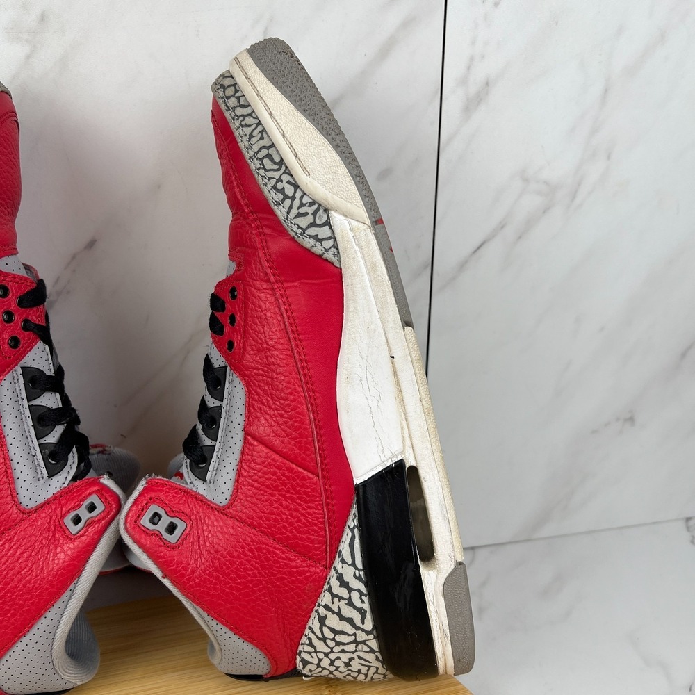 Nike Air Jordan 3 Retro SE Unite Mens Size 11.5 Chicago Exclusive Sneaker CU2277 - Picture 7 of 13